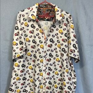 SUGAR Stylish Patterned billiard balls Men's Shirt